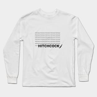 Psycho Hitchcock Long Sleeve T-Shirt